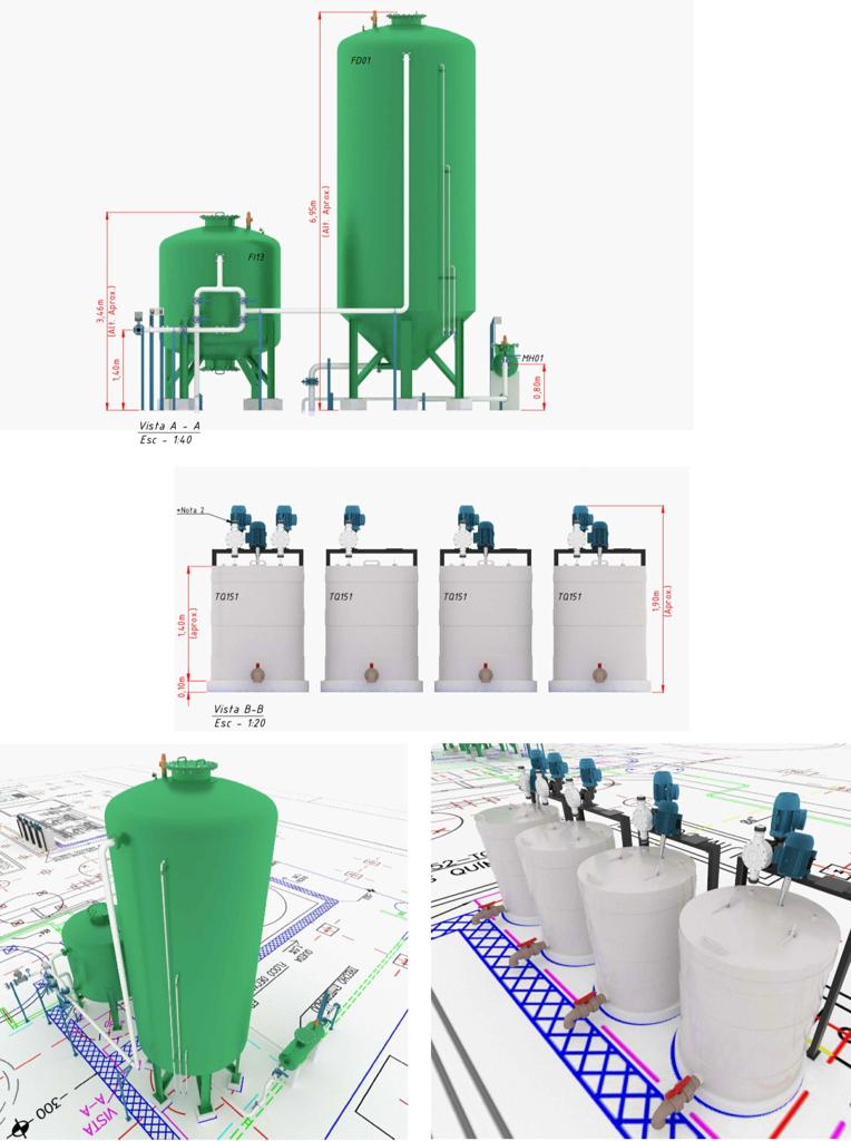 construção de uma ETA - Filtrando