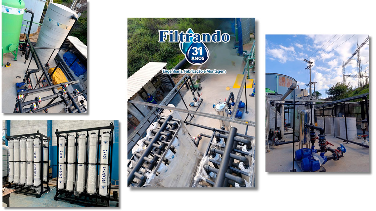 Ultrafiltração Industrial