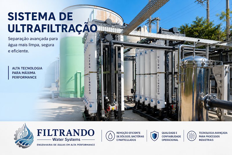 Ultrafiltração como etapa de pré-tratamento da osmose reversa industrial